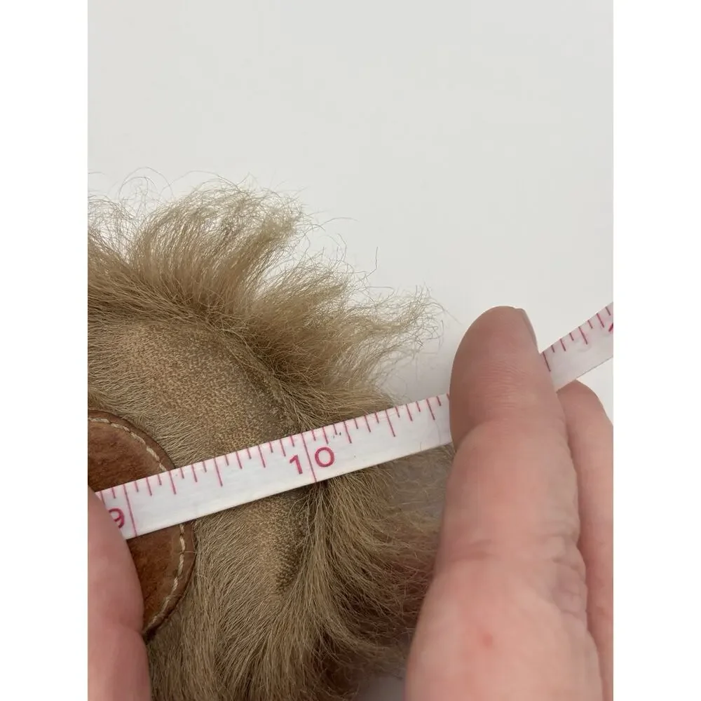 Gucci Princetown Loafer Black Leather Rose Embroidered Horsebit Size 38 / 8 Fur - Picture 15 of 16